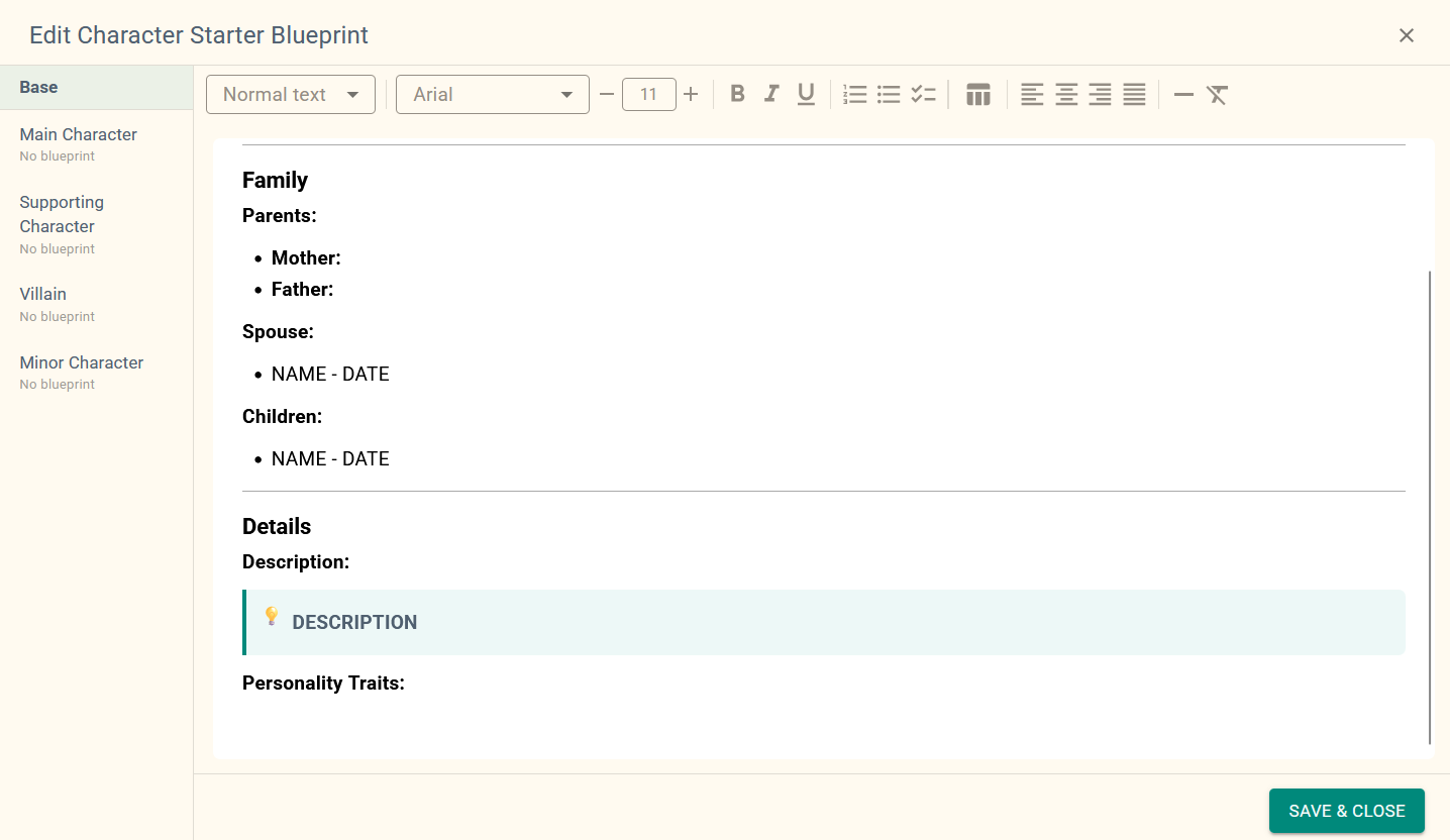 Subtype Blueprints screenshot 1