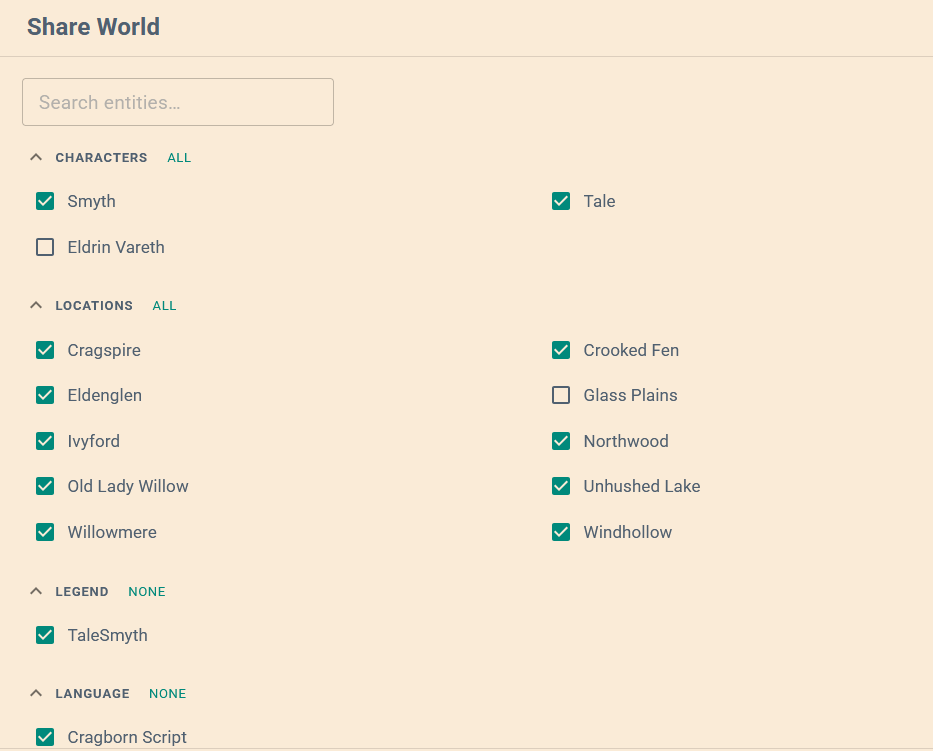 Choose Exactly What to Share screenshot 1