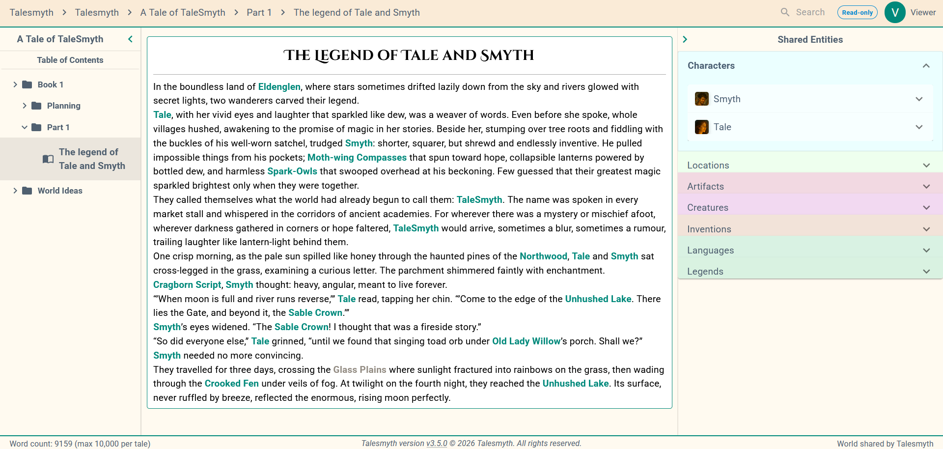 A Read-Only View for Visitors screenshot 1